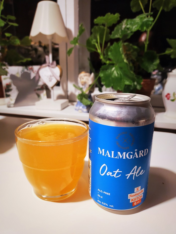 Can of Oat Ale from Malmgårdin Panimo