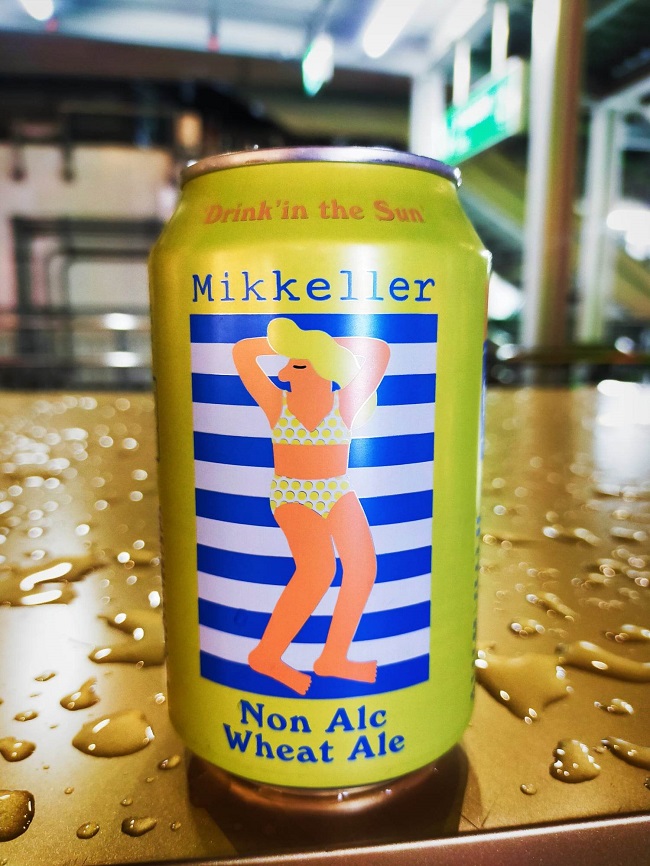 Can of Non Alc Wheat Ale from Mikkeller