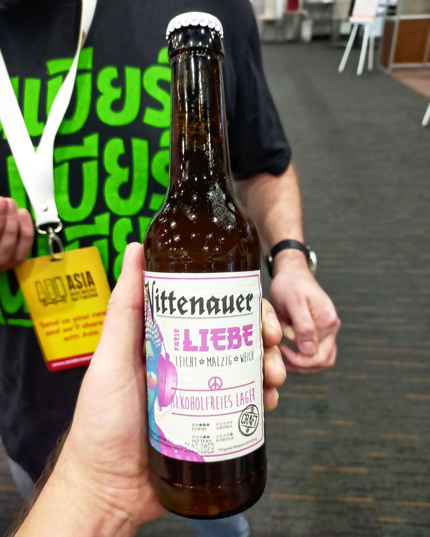 Bottle of Freie Liebe from Nittenauer Brauhaus