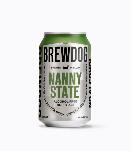Can of Brewdog Nanny State