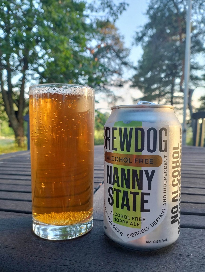 Can of Brewdog Non Alcoholic Nanny State