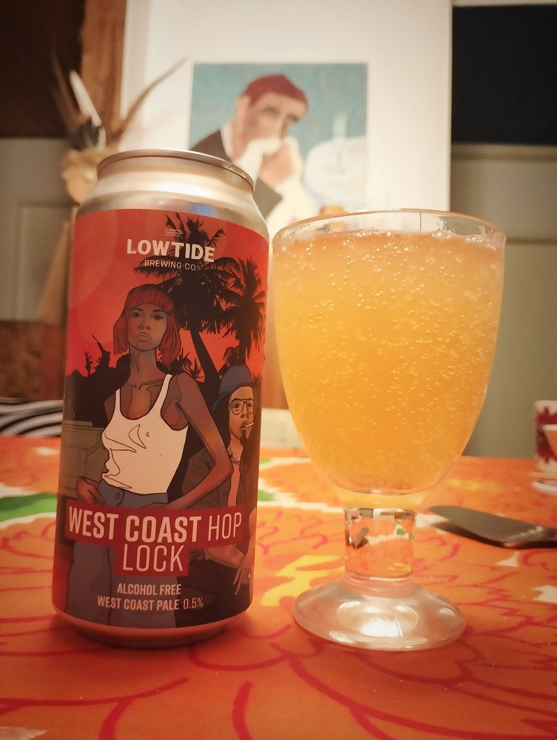 A can of West Coast Hope Lock from Lowtide Brewing Co