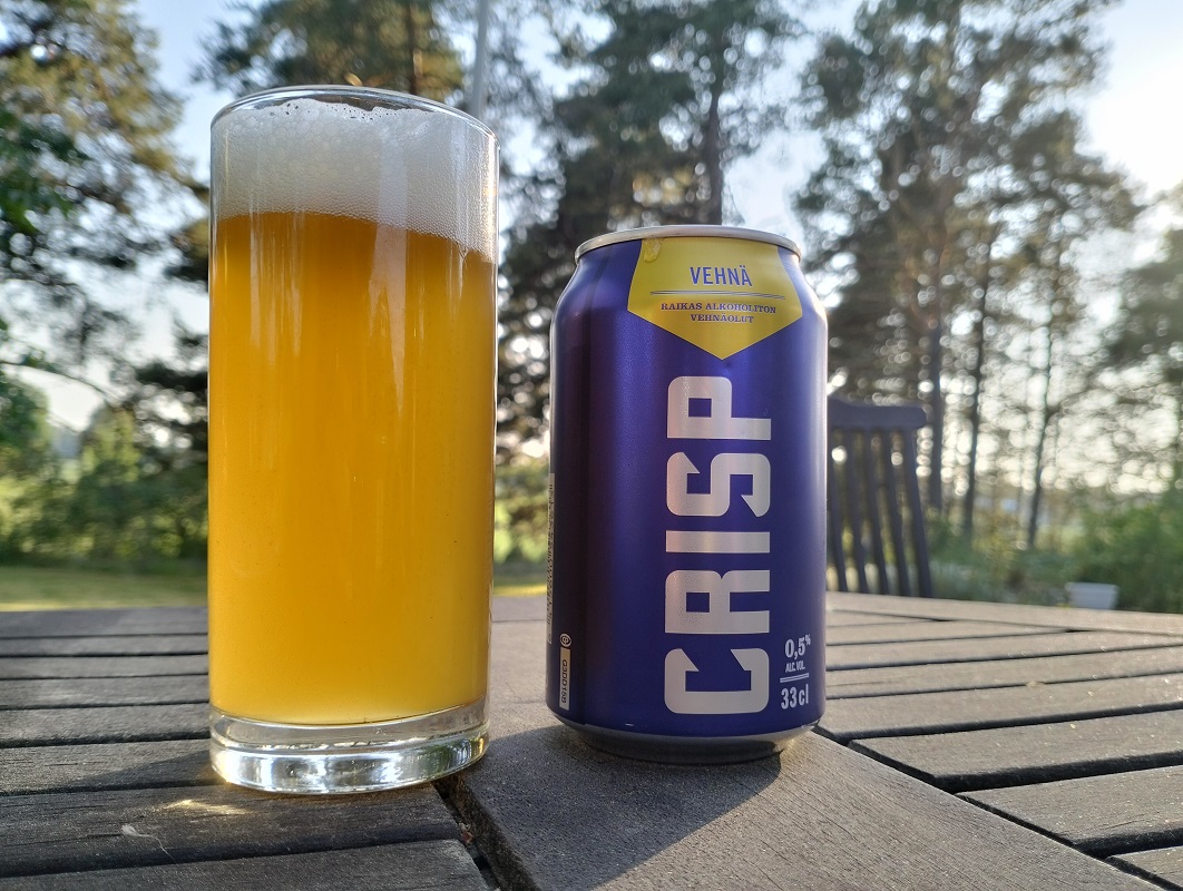 Can of Vehnä from Crisp Finland