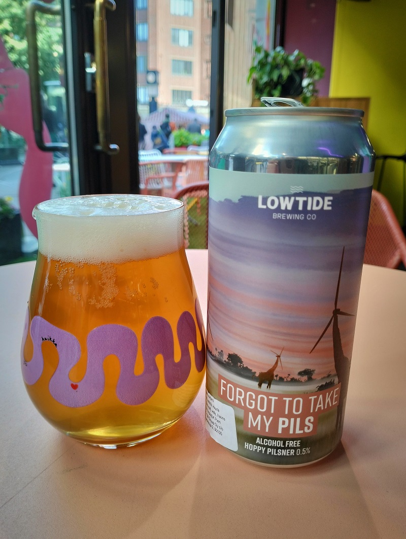 Can of Forgot to Take My Pils from Lowtide Brewing.